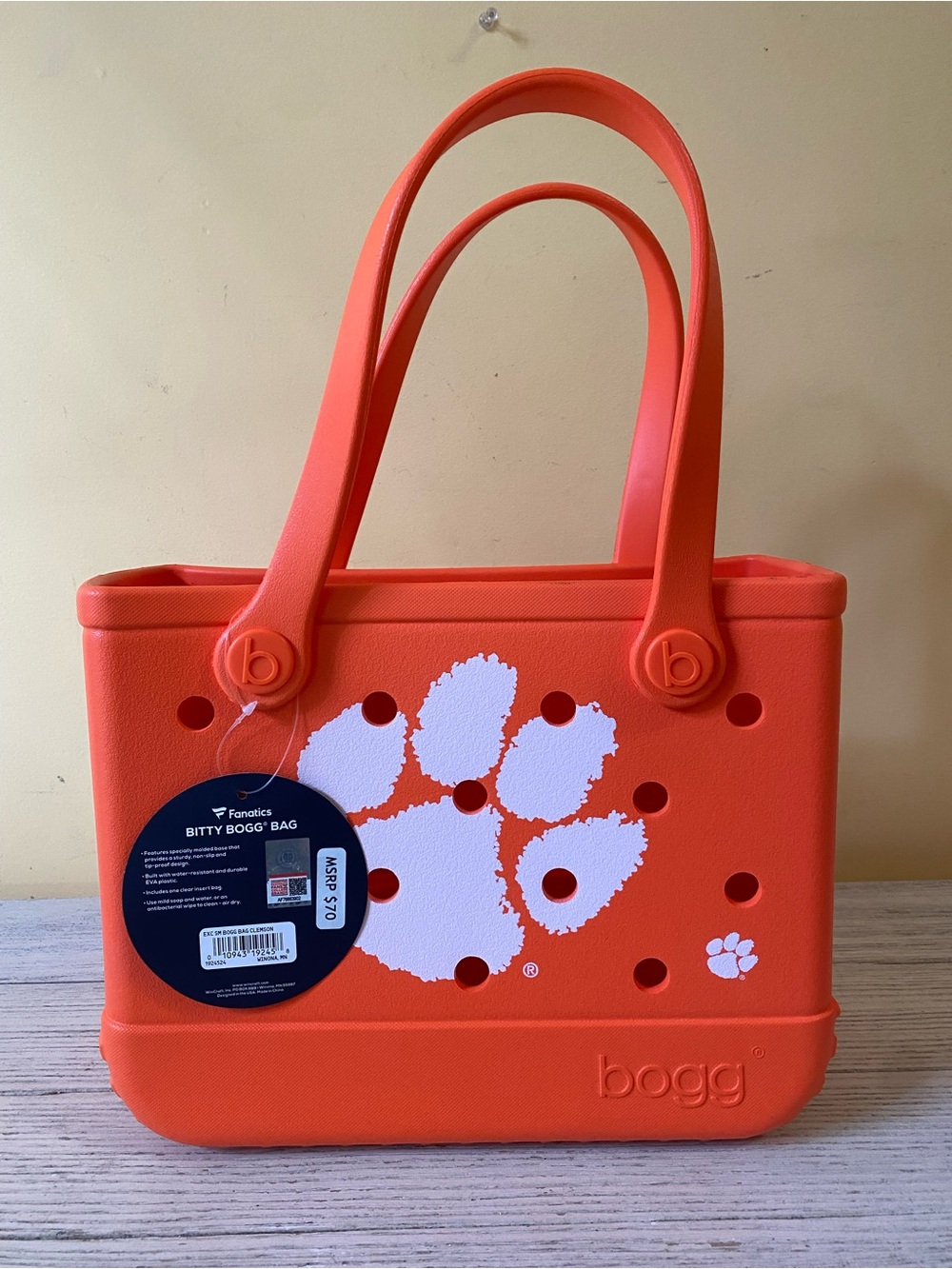 Clemson Tiger Bitty Bogg Bag